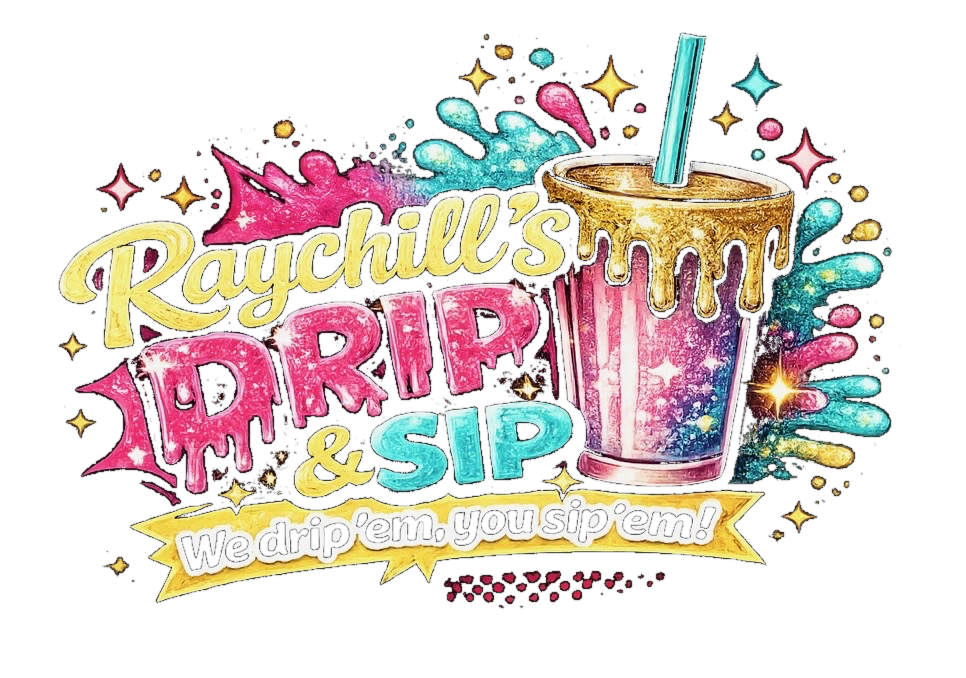 Raychill's Drip & Sip logo